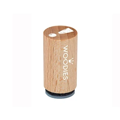 Obrázek Mini Woodies razítko,. Výkřik znaku, Ø 15 mm