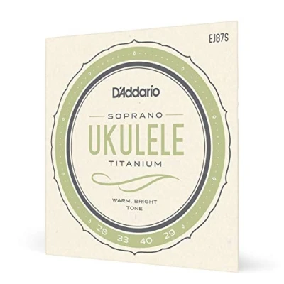 Obrázek Sada strun Daddario EJ65S Clear Nylon soprán ukulele