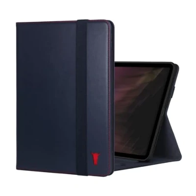 Obrázek TORRO Kožené pouzdro kompatibilní s iPad Pro 11&quot; 5. Generace pravá kůže 11 2024 funkcí stojánku a připojením Apple Pencil (námořnická modrá)
