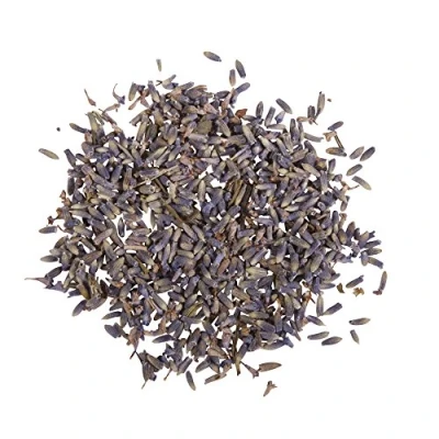 Obrázek Rayher Hobby 34240000 levandulové květy, 5 g, sušená, voňavá intenzivní aromatická dekorace, květinové směsi k ozdobení, ideální pro zapracování do kuliček koupele, hnětací mýdlo a koupelovou sůl, pravými květy