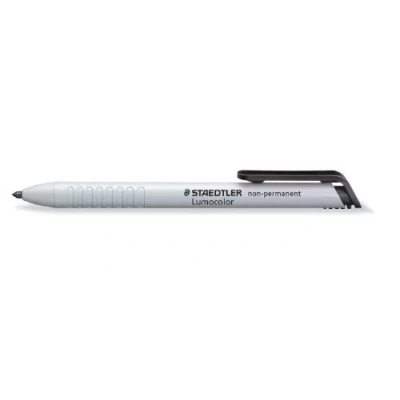 Obrázek Staedtler 768N Lumocolor nestálý omnichrom suchý marker ve vodě rozpustný, 3,0 mm, černý