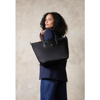 Obrázek Tommy Hilfiger Poppy TOTE Velká kabelka, Ženy, Velikost: One Size, Black