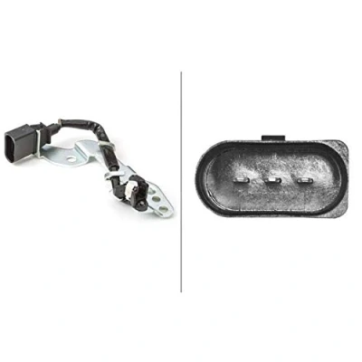 Obrázek HELLA Senzor 6PU 009 121 561, poloha vaček 12 V se svorkou