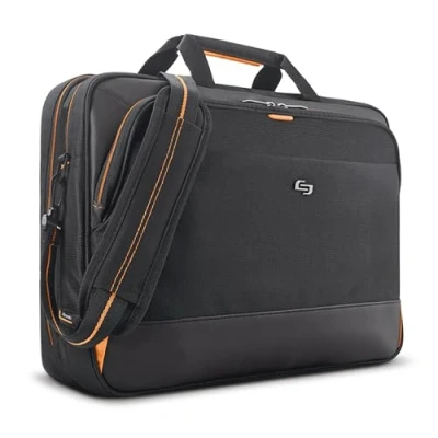 Obrázek Solo Focus 17,3 Zoll Laptop Aktentasche, Schwarz, 47cm, Klassisch