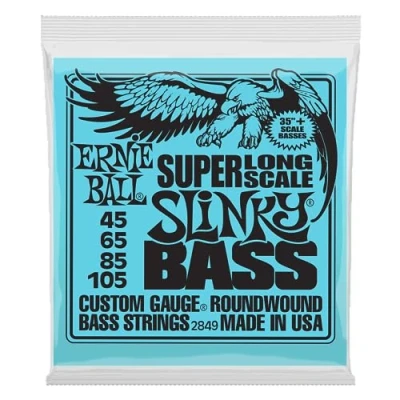 Obrázek Ernie Ball P02849 Super Long Scale Slinky E Bass Saiten 45 105 Gauge