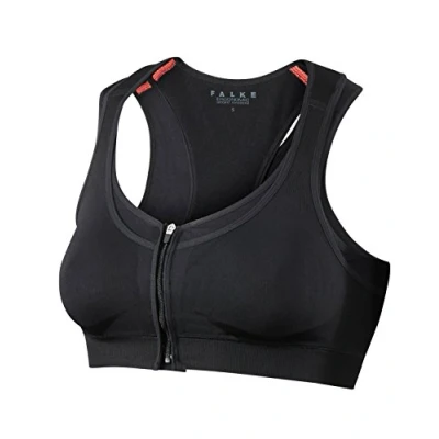 Obrázek FALKE Dámská Versatility Maximum Support sportovní podprsenka, černá, XS