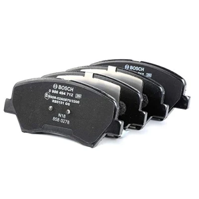 Obrázek Bosch BP1707 Bremsbeläge Vorderachse ECE R90 Zertifizierung vier pro Set