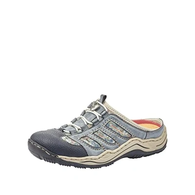 Obrázek Rieker dámské Slipper L0555, slipy, volná vložka, modrá