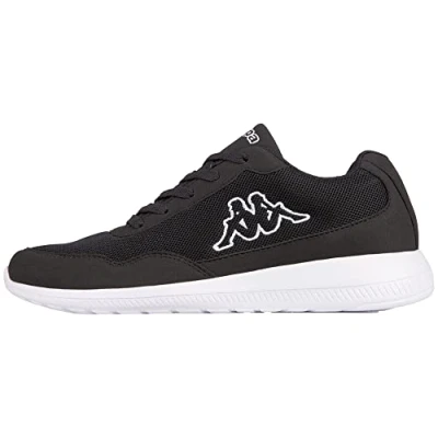 Obrázek Kappa Unisex Follow XL tenisky pro dospělé, Černá Black White 1110, 43 EU