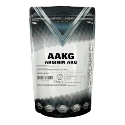 Obrázek AAKG arginin AKG prášek 500 g L Alpha ketoglutarát 2:1 bez přísad veganský