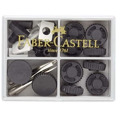 Obrázek FABER CASTELL 123131 Kružítko s náhradními přihrádkami