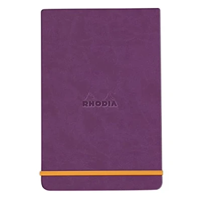 Obrázek Rhodia 194393C Notizbuch Webnotepad DIN A5, 96 Blatt abtrennbar liniert 90 g, 1 Stück, Violett