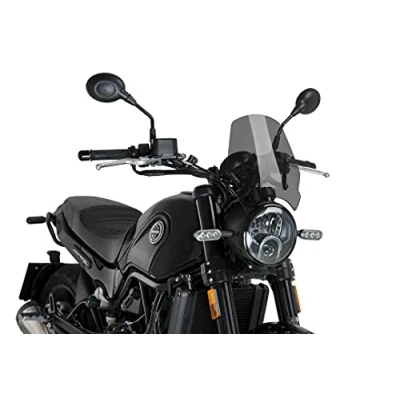 Obrázek Puig Carenabris Naked New Generation Sport 9747F pro Benelli Leoncino 500 16&#039; 19&#039;, Trail 17&#039; silně tónovaný