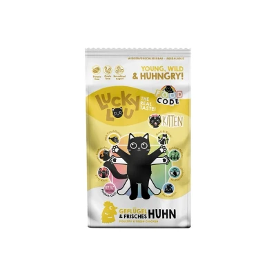 Obrázek LUCKY LOU Cat Kitten drůbeží s kuřecím 1,7kg