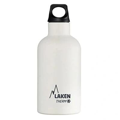 Obrázek prostěradlo Termoplastický Futura termolahev Termoskou Litinový lahev na pití úzká otvor, bílá, 350 ml