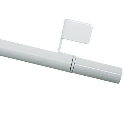 Obrázek Gardinia 31343 upínací tyč, otočná, montáž bez šroubů a vrtání, válcová lis&amp;Go Filigrano, průměr 4418 mm, délka 30 50 cm, kov, vzhled ušlechtilé oceli (válec)