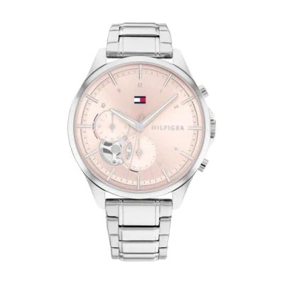 Obrázek Tommy Hilfiger Quinn Hodinky se stopkami, Ženy, Velikost: One Size, Silvercoloured/blush