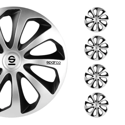 Obrázek Satz Sparco Radzierblenden Treviso 14 Zoll Silber
