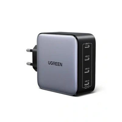 Obrázek UGREEN Nexode 100W USB C nabíječka se 4X porty GaN, síťový zdroj, vícenásobná PD nabíječka, podporuje PPS 45W kompatibilní s MacBook Pro/Air, HP Laptop, iPad iPhone 16, 16 Pro, Galaxy