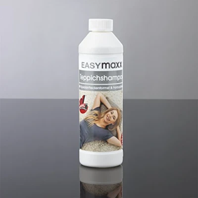 Obrázek EASYmaxx šampon na koberce 500 ml velmi vydatný pro všechny přístroje čištění koberců, mycí a kobercové vysavače kvalita Made in Germany