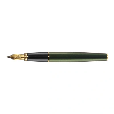 Obrázek Diplomat D40211025 Excellence A2 pero se středovou Ocel pružina, Evergreen Zlato