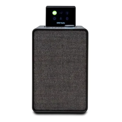 Obrázek Pure Kompaktní hudební systém Evoke Spot pro domácnost (rádio AB+/VKF, internetové rádio, podcasty, Spotify Connect, Bluetooth a audio výkon 20 W), barva Coffee Black