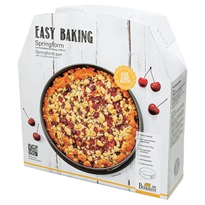 Obrázek Birkmann, Easy Baking, Springform Ø 28 cm, runde Kuchenform mit hohem Rand, antihaft, auslaufsicher, 881037