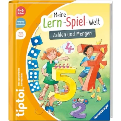 Obrázek tiptoi® Meine Lern Spiel Welt: Zahlen und Mengen, Buch zum lernen ab 4 Jahre