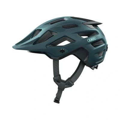 Obrázek ABUS helma MTB Moventor 2.0 komfortní cyklistická přilba pro terén All Mountain dámy a pány modrá matná, L