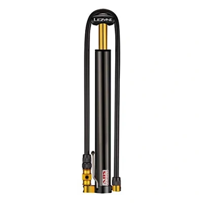 Obrázek Lezyne Micro Floor Drive HV Bodenpumpe, Black/Hi Gloss, 300 mm