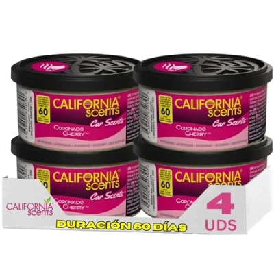 Obrázek California Car Scents Osvěžovač vzduchu CCS 446TR &quot;Coronado Cherry&quot;, 4 kusy, fialová, sada ks