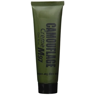Obrázek Mil Tec Unisex dospělí Camouflage makeup krém 16331002 maskovací na líčení, černý, jednotná velikost EU