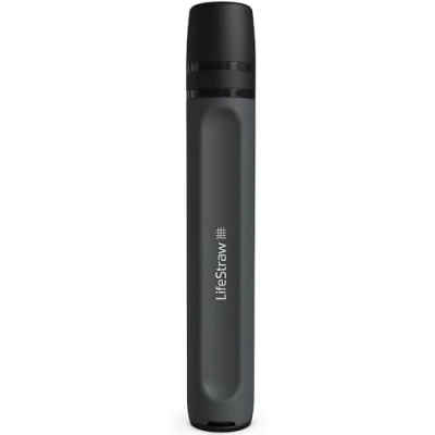 Obrázek LifeStraw Osobní vodní filtr pro turistiku, kempování, cestování a přípravu na případ nouze, Dark Mountain Grey