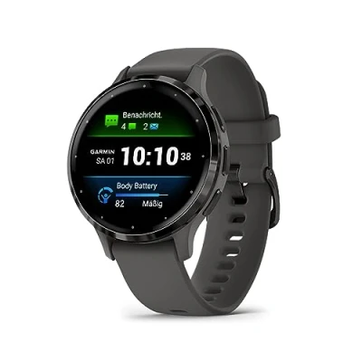Obrázek Garmin [renewed Venu 3S GPS fitness chytré hodinky s Bluetooth telefonií a hlasovou asistencí, ultra ostrý dotykový displej AMOLED 1,1&quot;, GarminPay režim invalidního vozíku [repasovaný]