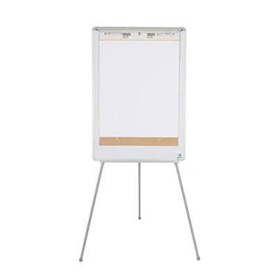 Obrázek Bi Office Dreibein Earth Flipchart, nicht magnethaftend, 70 x 100 cm, trocken abwischbare Oberfläche, Aluminiumrahmen