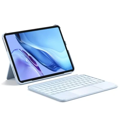 Obrázek Inateck Pouzdro s klávesnicí, ultralehká klávesnice Pro iPad 10, Air 6 11&quot; 2024, 5/4 10,9 palců, 11 4/3/2/1 Gen, odnímatelné, touchpadem, QWERTZ, KB04122