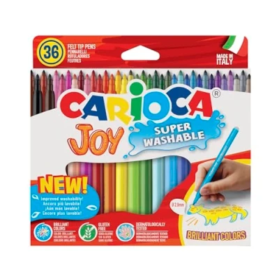 Obrázek Carioca Joy Superwashable fix, omyvatelné s jemným hrotem, 36 kusů