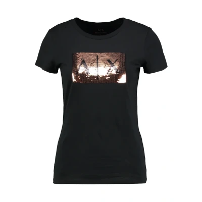 Obrázek Armani Exchange Triko s potiskem, Ženy, Velikost: Large, Black/gold