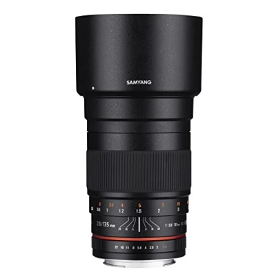 Obrázek Samyang 135 mm f/2. 0 ED UMC Teleobjektiv pro kamery Canon EF Digital SLR