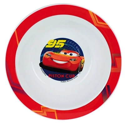 Obrázek Unbekannt Fun House 005511 Disney Cars Schüssel Mikrowellentauglich für Kinder Polypropylen Blau 16 x 4 cm