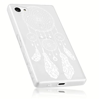 Obrázek mumbi pouzdro kompatibilní s Sony Xperia Z5 Compact na mobil motivem lapače snů, průhledný