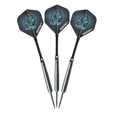 Obrázek Elkadart Rhino Dartpfeile, 80% Wolframstahl, mit Aufbewahrungs /Reisetasche, 25 g