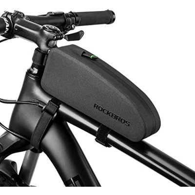Obrázek ROCKBROS Jízdní kolo rámová taška vodotěsná na MTB řídítka horní trubku černá 1 L /1. 6