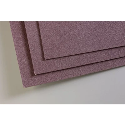 Obrázek Clairefontaine Balení 197020C (s 5 kreslícími archy pastelová mat, 24 x 32 cm, 360 g, ideální pro suché techniky a pastely), vínově červená