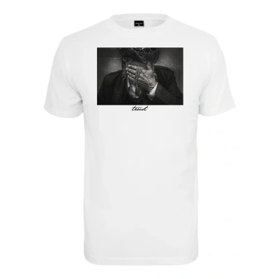 Obrázek Mister Tee Trust Triko s potiskem, Muži, Velikost: Small, White