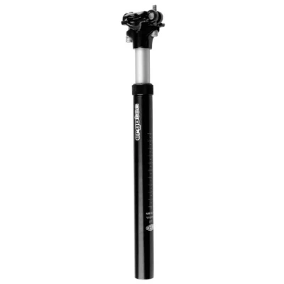Obrázek ergotec Pružinová sedlovka SP 7.0 / Alumium AL6061 T6, 27,2 mm x 350 mm, MCU elastomer, černo písková, 59395001