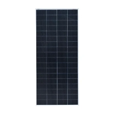 Obrázek enjoy solar® Monokrystalický solární panel Mono, 180 W, 36 V, panel, ideální pro 24V zahradní domky, obytné vozy, karavany, PV, člun (mono V)