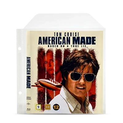 Obrázek 3 l pouzdra na Blu Ray s kroužkovou vazbou pro uložení 50 kusů obal založení v jednom pořadači 10286