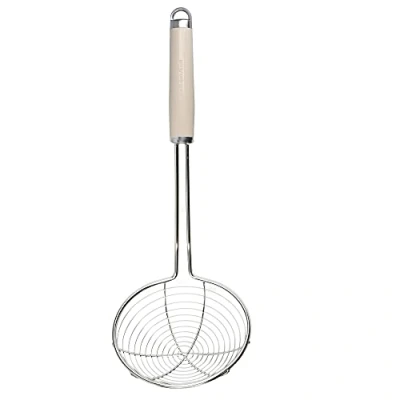 Obrázek KitchenAid Schöpfsieb, Schaumlöffel aus Edelstahl Almond Creme