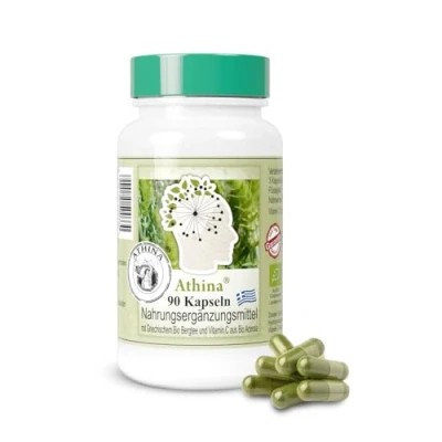 Obrázek Athina® Řecký sporýš horský čaj kapsle BIO DE ÖKO 006 90 kusů I řecká sporýš, řecký Vegan prémiová kvalita přední výrobce